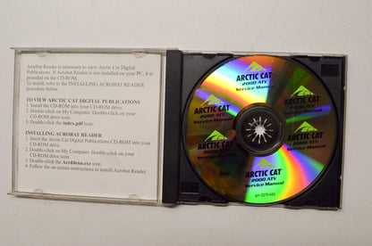 OEM Arctic Cat 2270-042 2000 ATV Service Manual CD