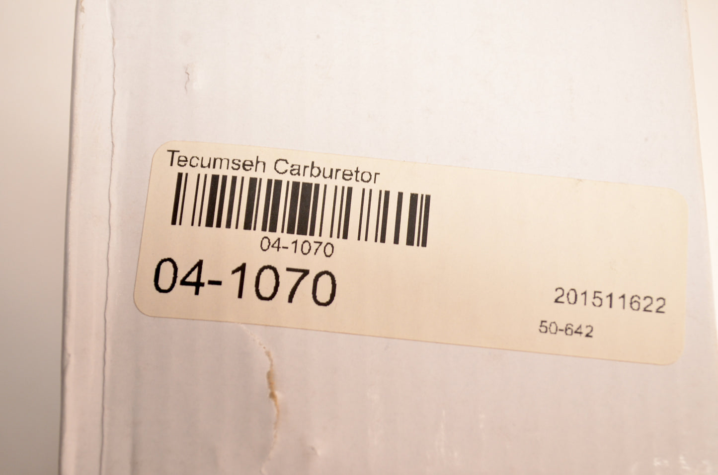 Tecumseh 04-1070 Carburetor NOS