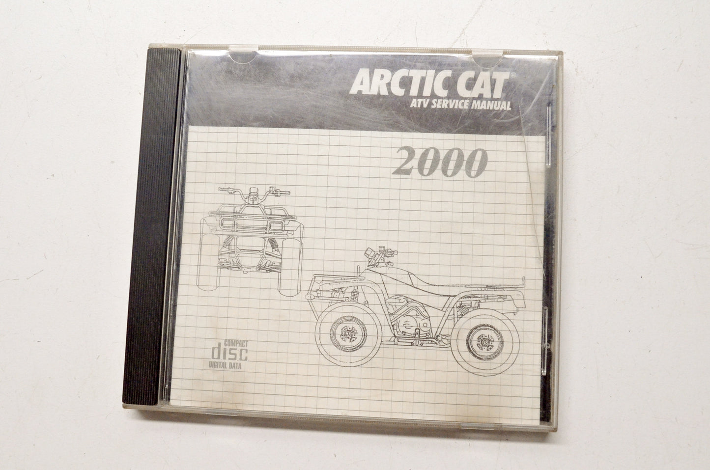 OEM Arctic Cat 2270-042 2000 ATV Service Manual CD