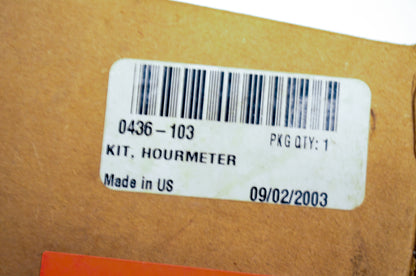 OEM Arctic Cat 0436-103 Hourmeter NOS