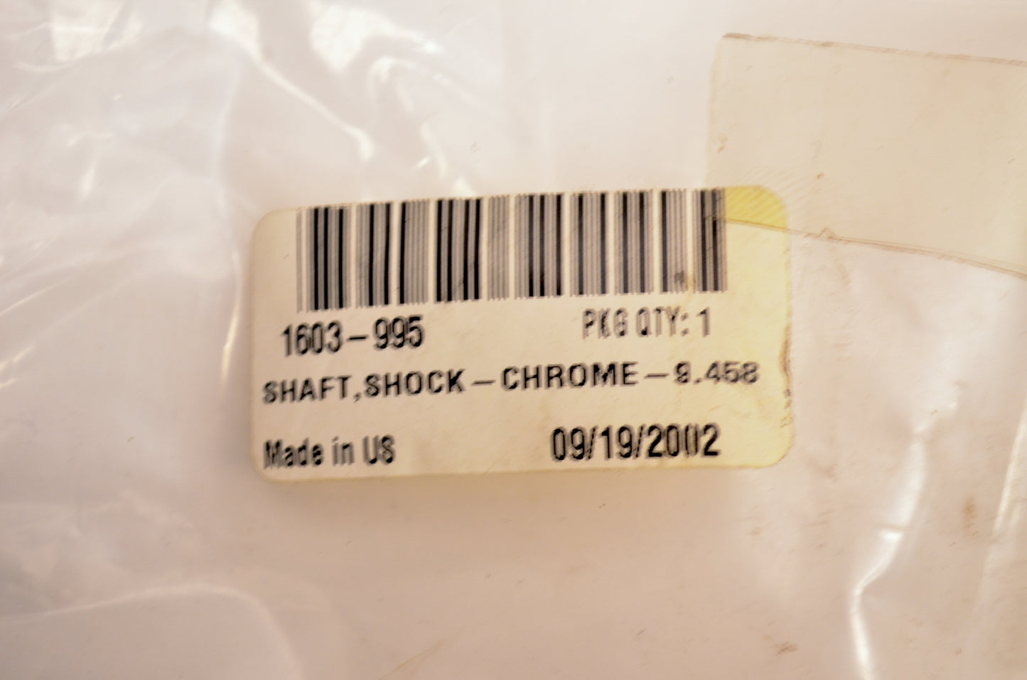 OEM Arctic Cat 1603-995 Shock Shaft .498 OD x 9.450 NOS