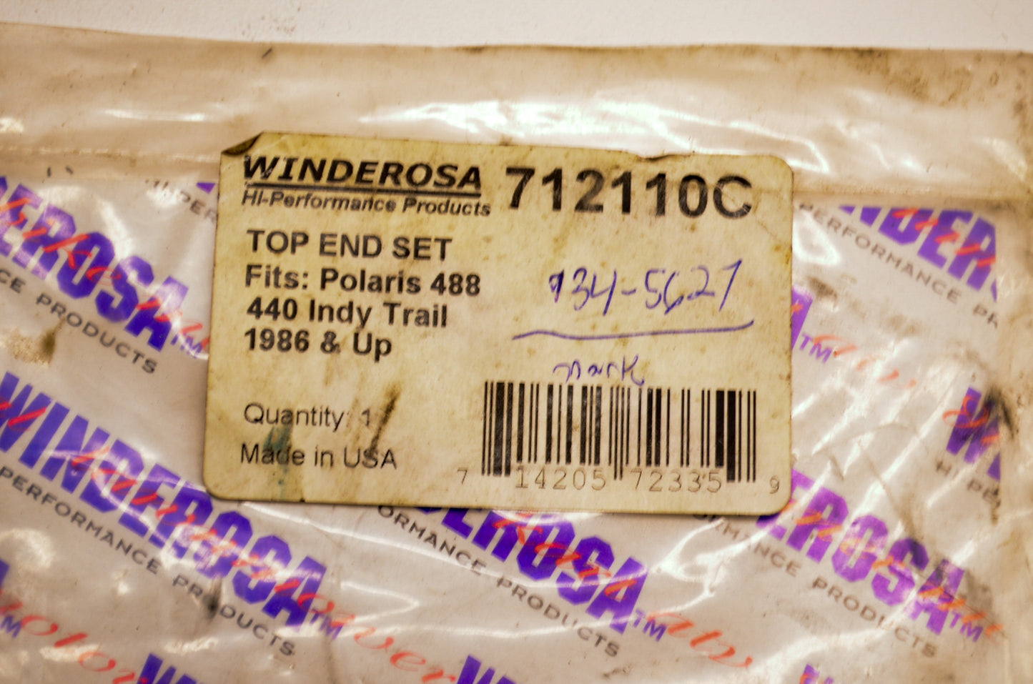 Winderosa 712110C Gasket Kit NOS
