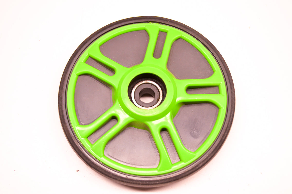 OEM Arctic Cat 1604-745 7.12 Spoked 1L-5/DIA Green Idler Wheel