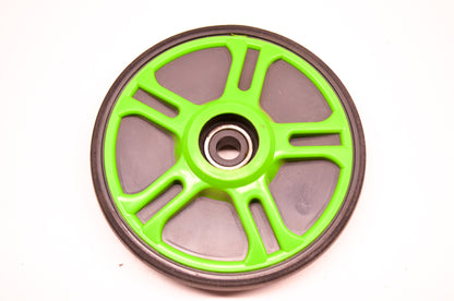 OEM Arctic Cat 1604-745 7.12 Spoked 1L-5/DIA Green Idler Wheel