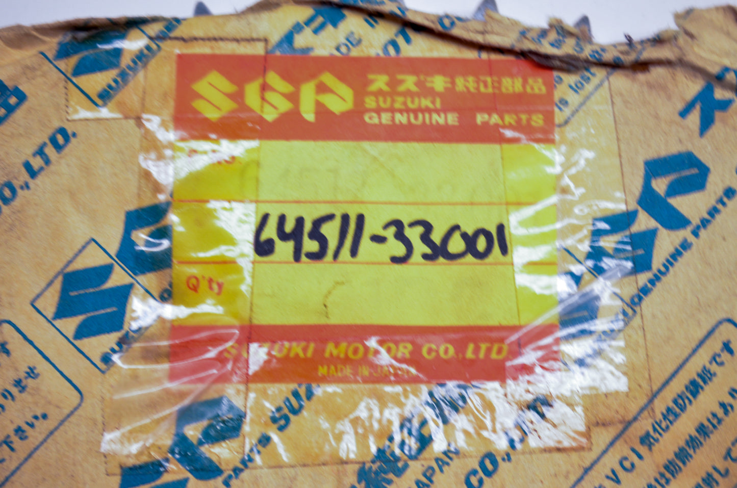 OEM Suzuki 64511-33001 Sprocket NOS