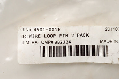Moose Utility 4501-0016 Wire Loop Pin Qty 2 NOS