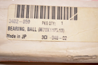 OEM Arctic Cat 3402-059 M70x110x13 Ball Bearing NOS