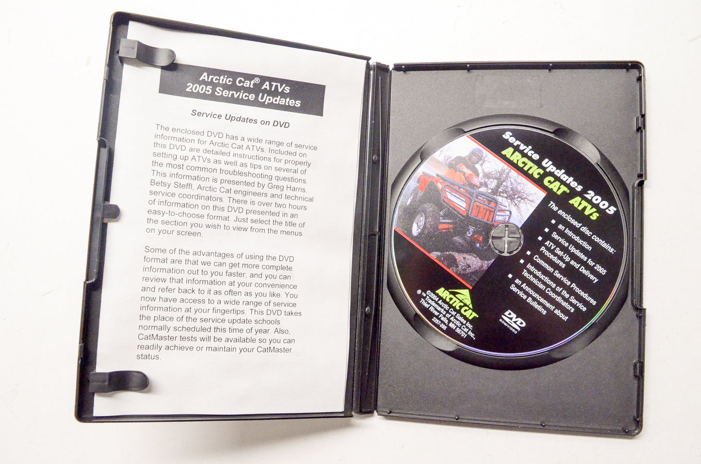 OEM Arctic Cat 2257-295 ATV Service Updates 2005 CD