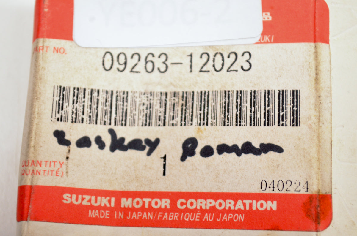 OEM Suzuki 09263-12023 12x16x16 Stater Clutch Bearing NOS