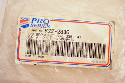 Lemans K22-2836, 27511-45000-14 Sprocket NOS