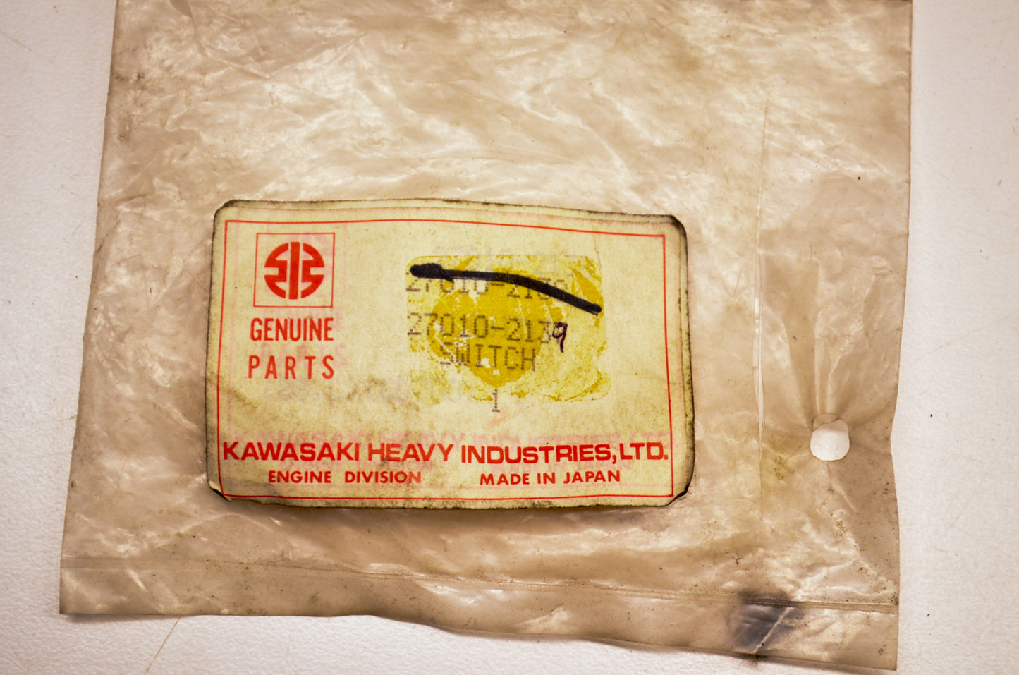 OEM Kawasaki 27010-2137 Switch NOS