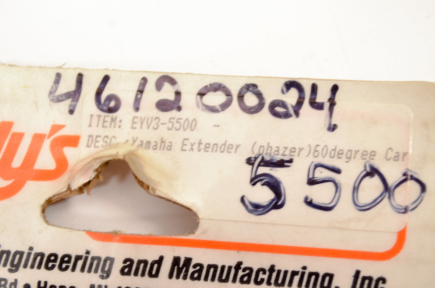 Woody's 4612-0024 Carbide Wearbar Kit NOS