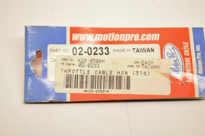 Motion Pro 02-0233, 17920-MV9-000 Throttle Cable NOS