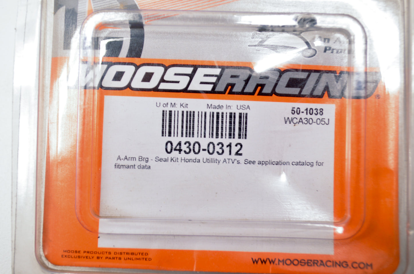 Moose Racing 0430-0312 A-Arm Bearing and Seal Kit NOS