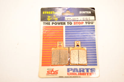 Parts Unlimited 1722-0012/519LS Brake Pad Kit NOS