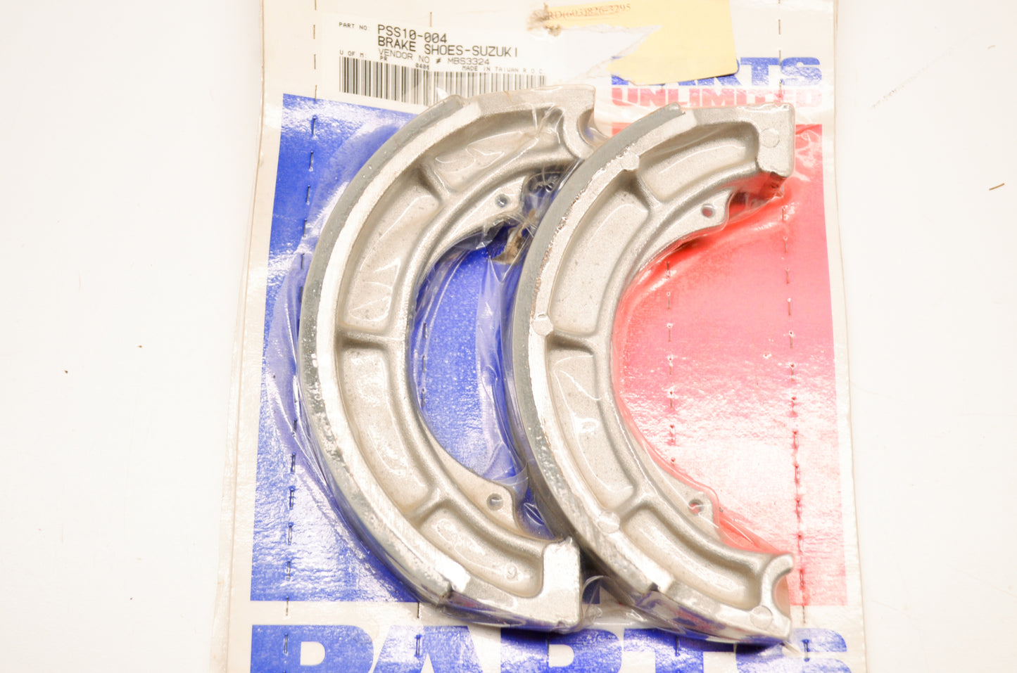 Parts Unlimited PSS10-004, MBS3324 Brake Shoe Kit NOS