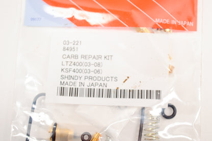 Shindy Products 03-221, 84951 Carb Repair Kit NOS