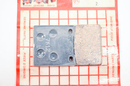 OEM Suzuki 59130-16720 Brake Pad Kit NOS
