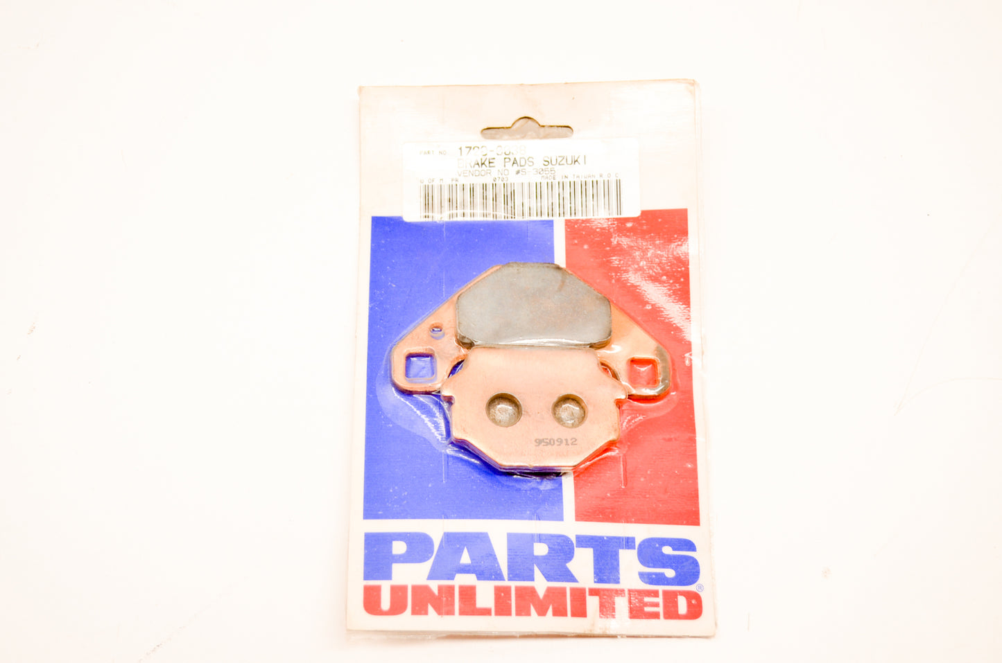 Parts Unlimited 1720-0038, S-3055 Brake Pad Kit NOS