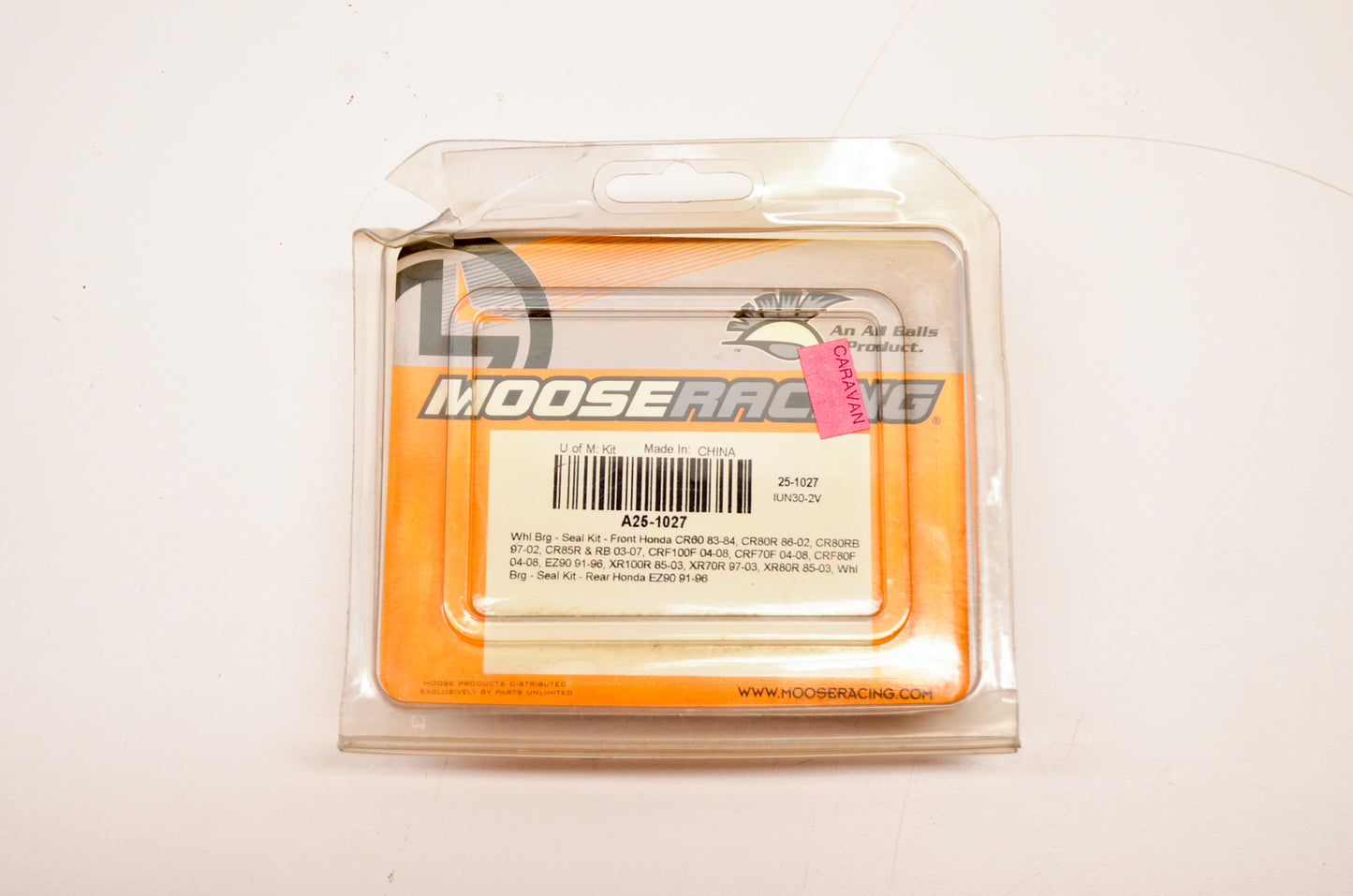 Moose Racing A25-1027 Wheel Bearing & Seal Kit NOS
