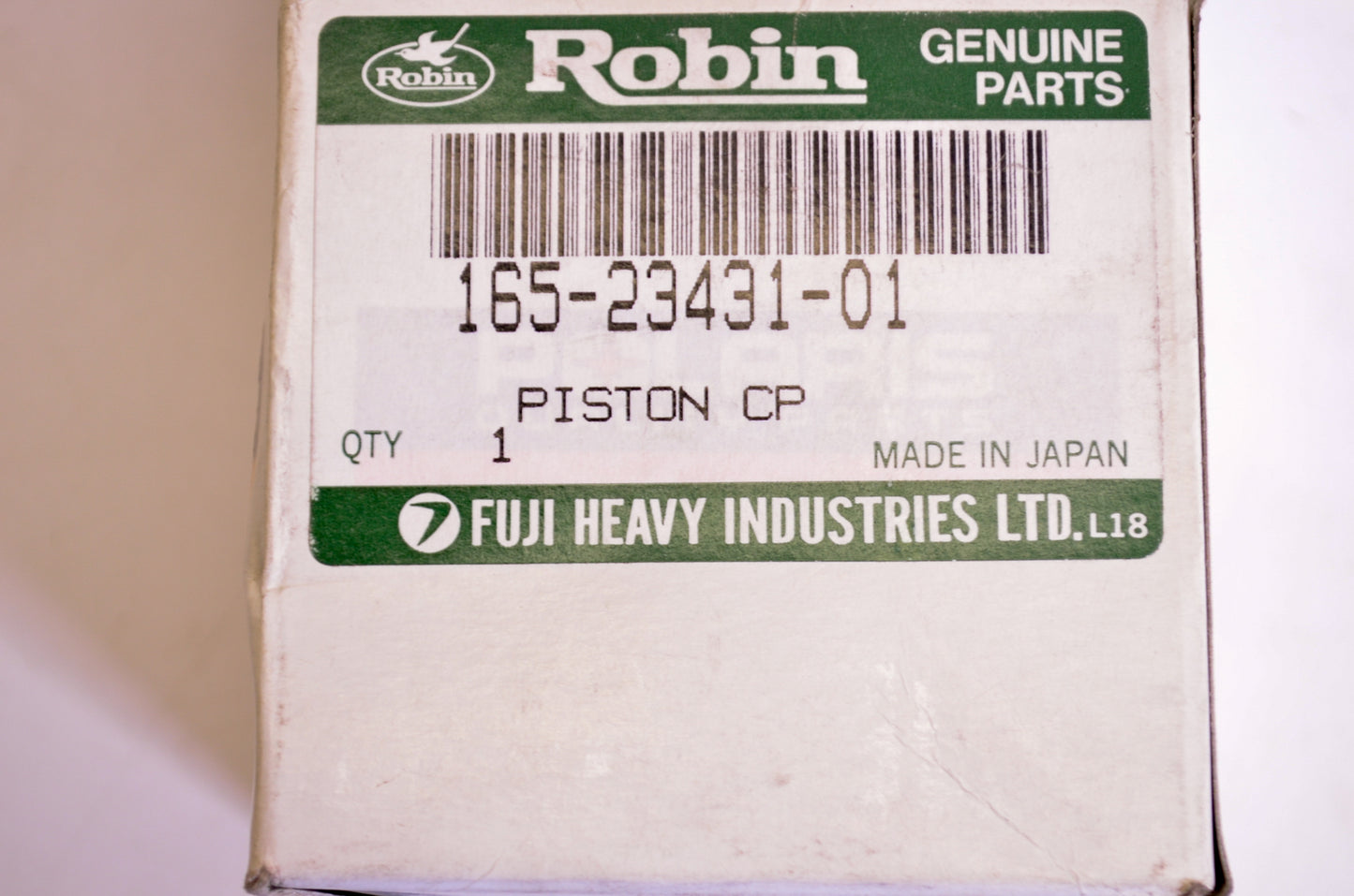 Robin 165-23431-01 Piston NOS