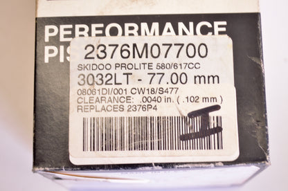 Wiseco 2376M07700, 290807 Piston Kit NOS