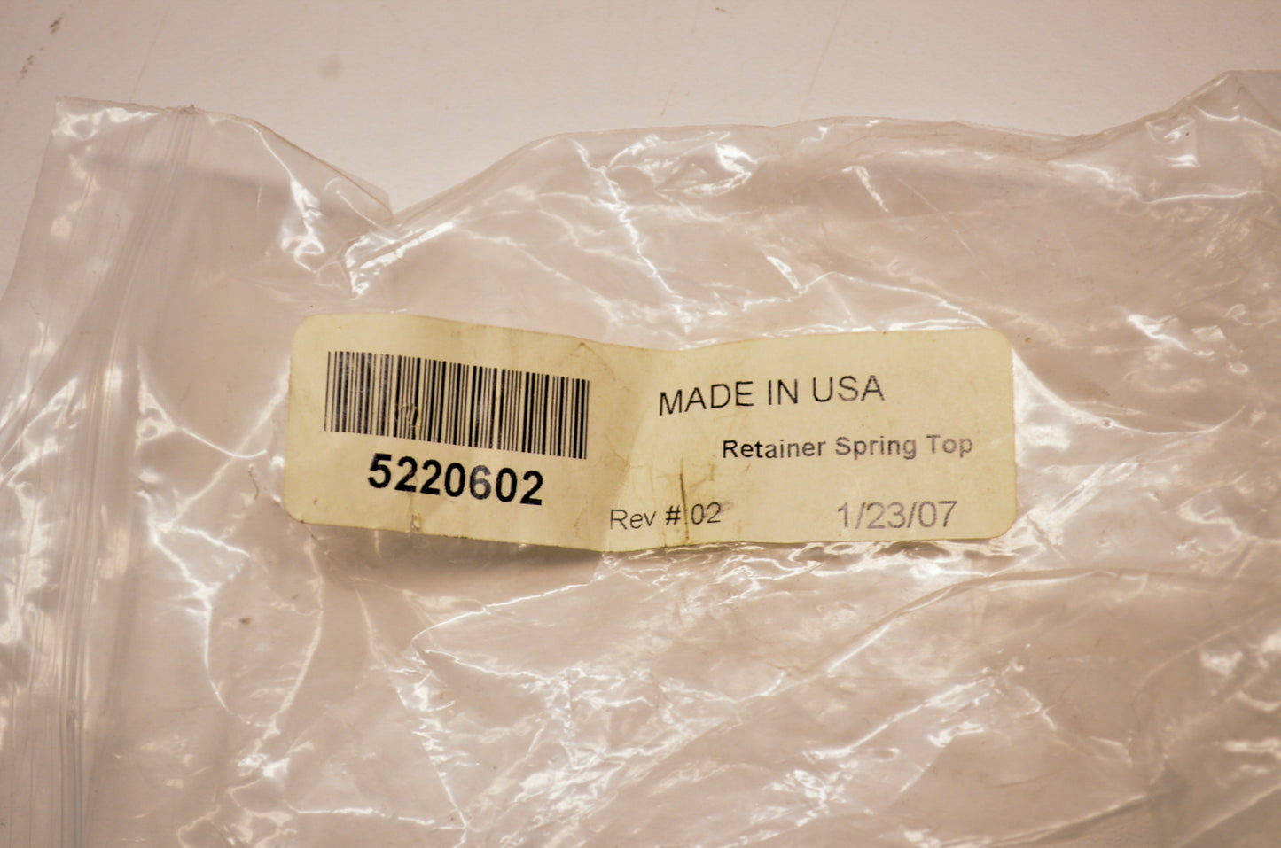 Polaris 5220602 Spring Retainer NOS