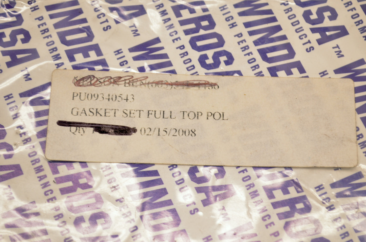Parts Unlimited 0934-0543 Gasket Kit NOS