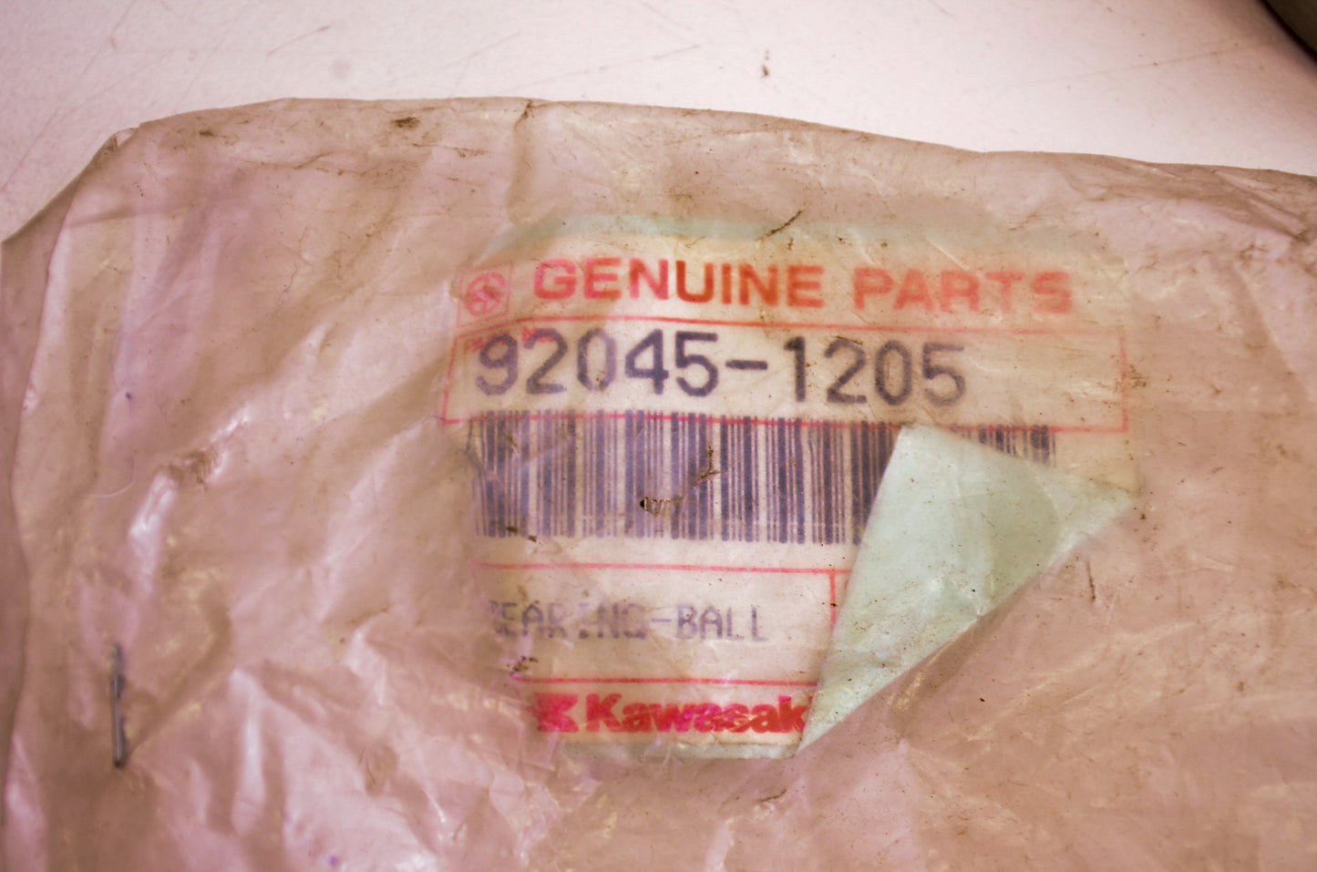 OEM Kawasaki 92045-1205 Bearing NOS
