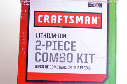 Craftsman 74985 2-Piece Combo Kit Leaf Blower & Line Trimmer NOS