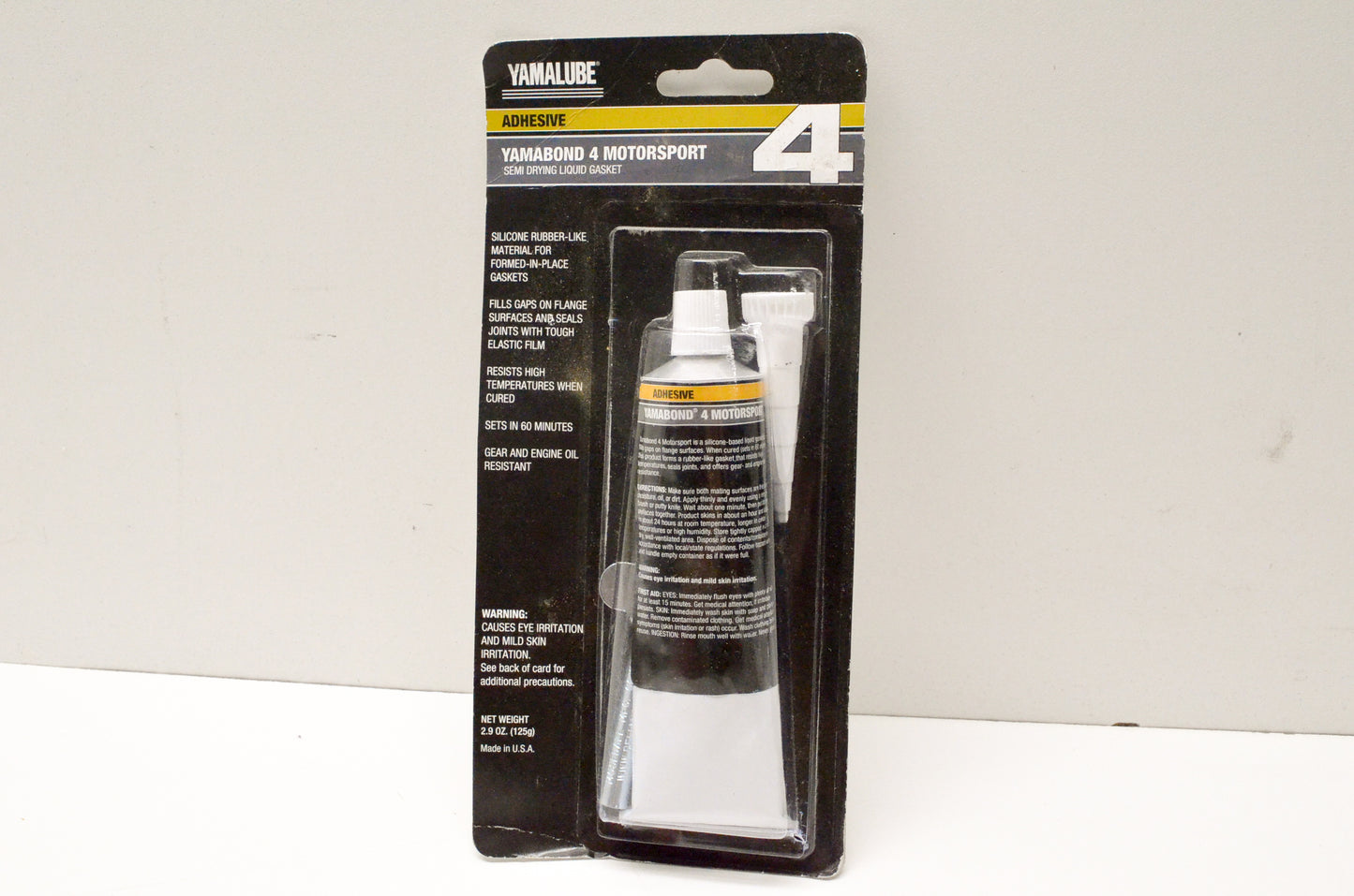 OEM Yamaha B00545V1ZE Yamalube Yamabond 4 Motorsport 2.9 oz Kit NOS