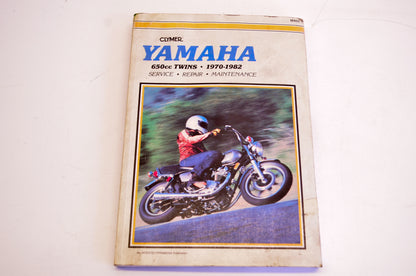 Clymer 0-98287-233-0 Yamaha Service Manual 1970-1982 650cc Twins