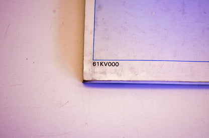 Honda 61KV000 Manual