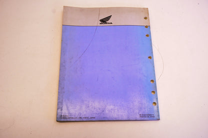 Honda 61KAF00 Manual