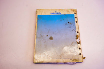 Honda 61MM801 Manual