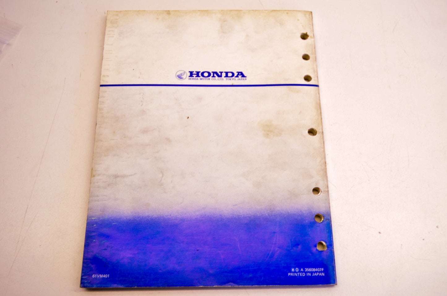 Honda 61VM401 Manual