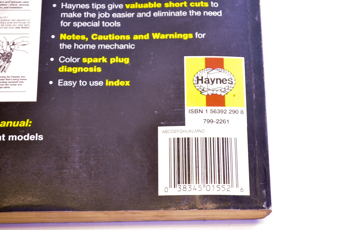 Haynes 1563922908, 799-2261 Manual
