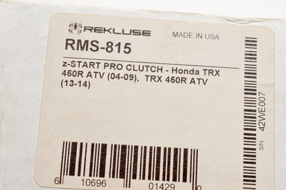 Rekluse RMS-815 z-Start Pro Clutch Kit NOS