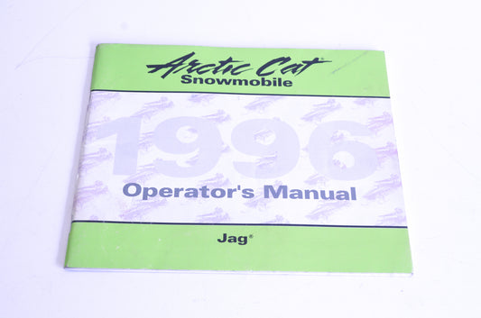 OEM Arctic Cat 2255-251 1996 Jag Operators Manual