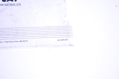 OEM Arctic Cat 2255-251 1996 Jag Operators Manual