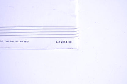 OEM Arctic Cat 2254-633 1991 EXT Special Operators Manual