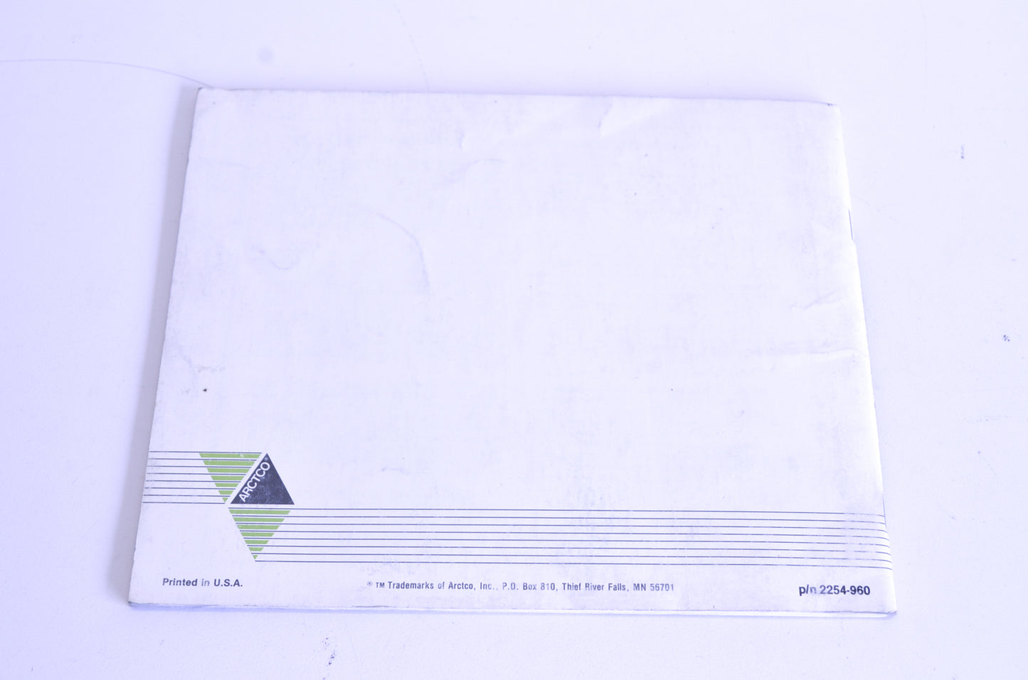 OEM Arctic Cat 2254-960 1994 Cheetah Operators Manual