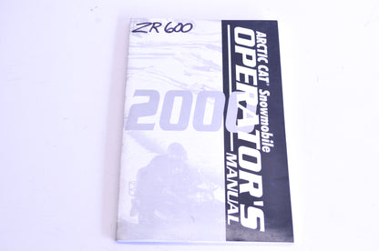 OEM Arctic Cat 2256-141 2000 ZR600 Operators Manual