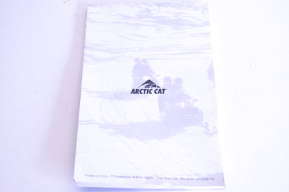 OEM Arctic Cat 2256-141 2000 ZR600 Operators Manual