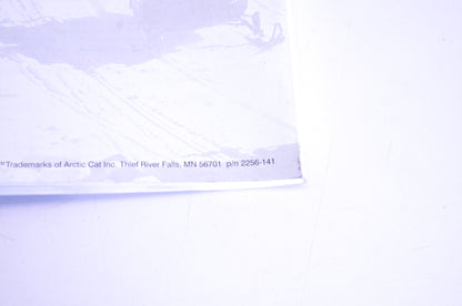 OEM Arctic Cat 2256-141 2000 ZR600 Operators Manual