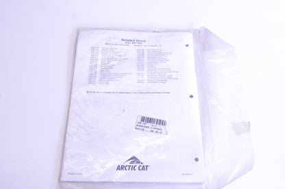New OEM Arctic Cat 2256-411 2001 ZRT600 Operators Manual NOS