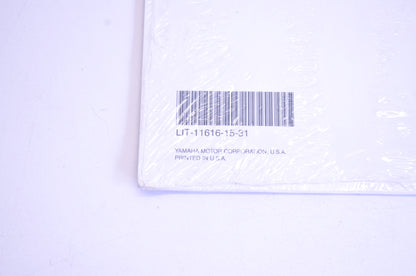 OEM Yamaha LIT-11616-15-31 Service Manual Supplement YFM660R NOS