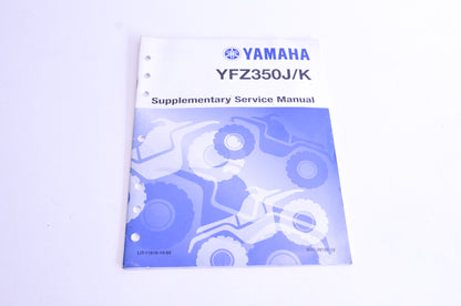 OEM Yamaha LIT-11616-10-95 Service Manual Supplement YFZ350 Banshee