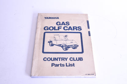 OEM Yamaha LIT-1001J-10-81 Gas Golf Cars Country Club Parts List
