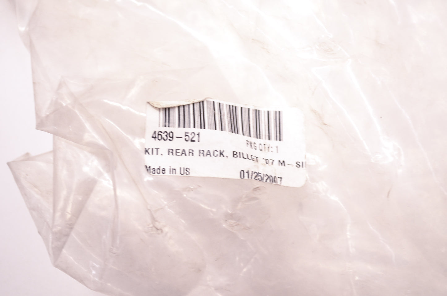OEM Arctic Cat 4639-521 Billet Rear Rack Kit NOS